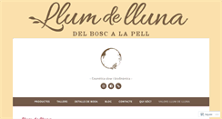 Desktop Screenshot of llumdelluna.com